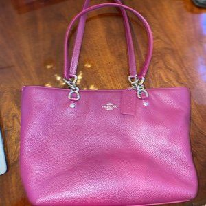 Coach Magenta Purse